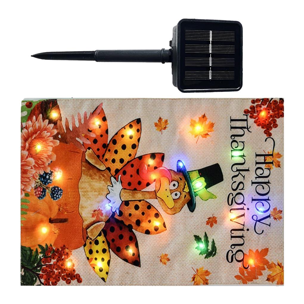 

Праздничная атмосфера в саду Красочное освещение Рождественские садовые флаги Уникальные