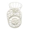 Round Iron Birdcage Candle Holder Metal Construction Hanging Candle Holder  Dining Table