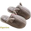 Room Shoes for Women and Men, Winter, Cat Ears, Plain, Slippers, Washable, Warm, Anti-slip, Cute, Cold Protection, Fluffy, Lightweight, for Indoor