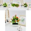 Artificial Camellia Sasanqua Tree Plant Decor For Living Room And Balcony Displays