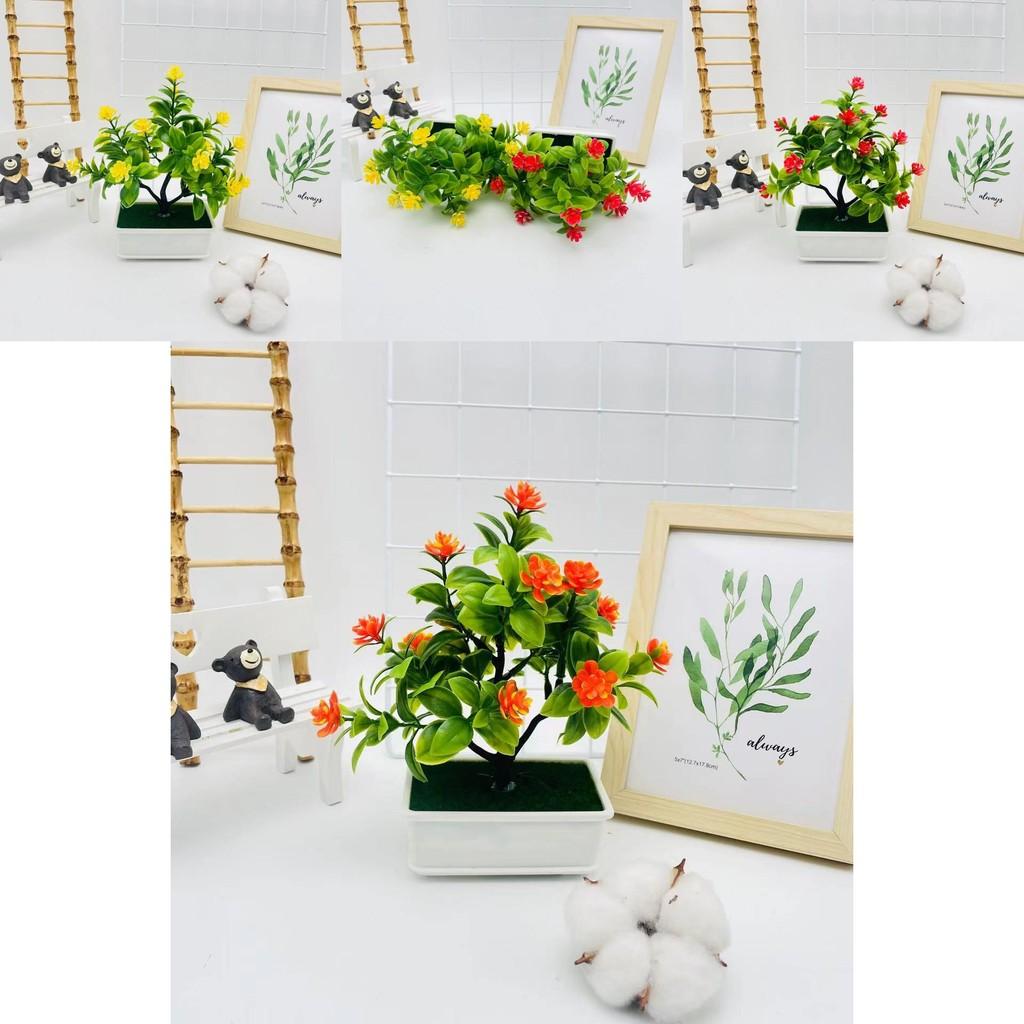 Artificial Camellia Sasanqua Tree Plant Decor For Living Room And Balcony Displays