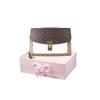 COACH Lane Coated Canvas Leather Handbag Medium Women's Brown / White (Unisex) Handbags C1539 IMNOX