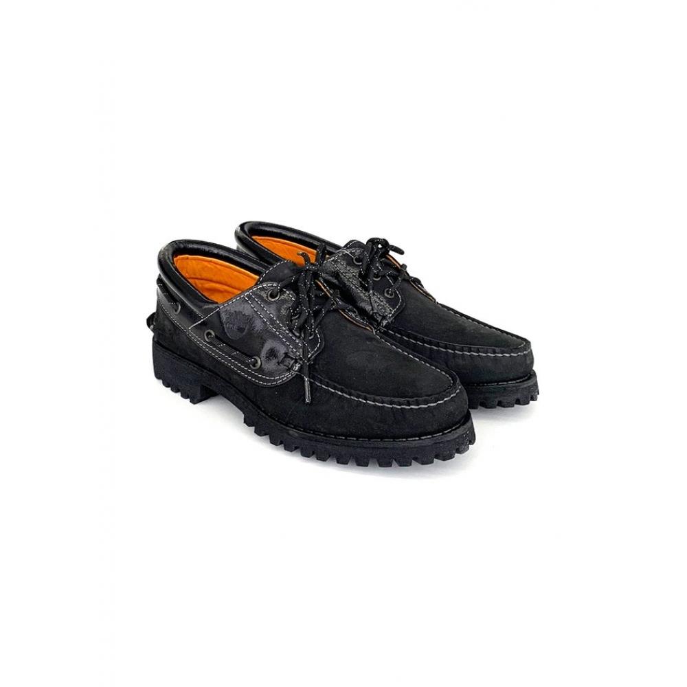 

Timberland Men S Authentic 3 Eye Boat ShoeS Черный Tb0a2a2c0011 075(255)