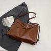 Maillard large-capacity messenger bag, new autumn casual versatile commuter women's single shoulder tote bag