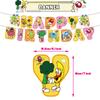 30 stk Shovelware Brain Game Party Dekorasjoner inkluderer Cake Topper Banner Balloon