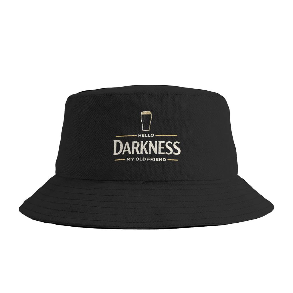 Ciao Oscurità Mia Vecchia Amica Cappello a Secchiello Cappelli da Pescatore da Esterno Per Uomo Donna Classici Cappelli da Sole da Pesca Personalità Personalizzato Fai da Te Cappello