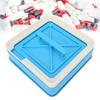 100 Holes Capsules Filling Tool Empty Capsule Plates Capsule Filling Machine 1#Blue 1#