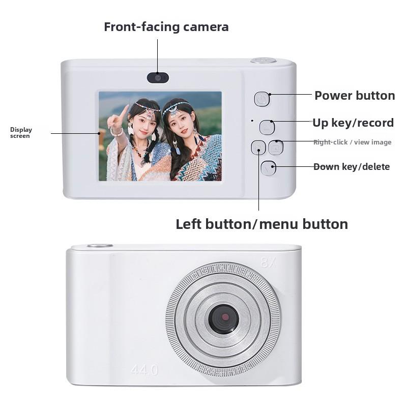 CCD Digital Camera Retro Campus Student Camera Small High Definition Travel Digital Entry-level Card Machine