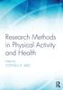 The Research Methods In Physical Activity and Health Book