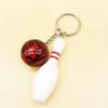 Novelty Bowling Ball Keychain Fashionable Bowling Ball Keychain Eye Catching Keychain for Added Convenience & Fun