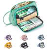 Astuccio Angoo [Pure] Colore, Borsa Portapenne Multi Scomparti, Grande Custodia Organizer per Cancelleria Cosmetici Portafoglio da Viaggio A6443