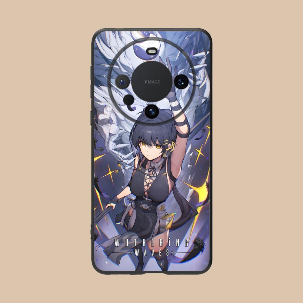 Wuthering Waves Rover Matte TPU Mobile Phone Case for Huawei Mate 60 50 40 30 20 10 Pro Plus Lite E 5G Colorful Printing Cover