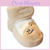 Baby Shoes Fall With Hippopotamus Embroidery Design For Newborns