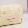 Large Capacity Pencil Case Canvas Stationery Storage Bag Cute Pen Pouch