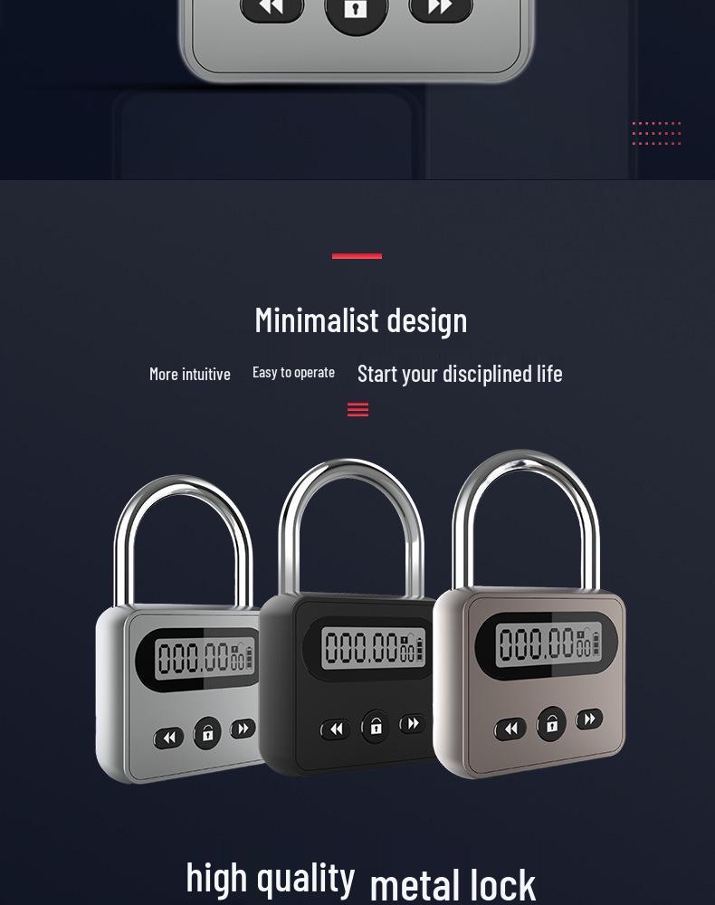 Timer Lock: Anti-Addiction Device for Student and Postgraduate Study, Self-Discipline, and Internet Addiction Management