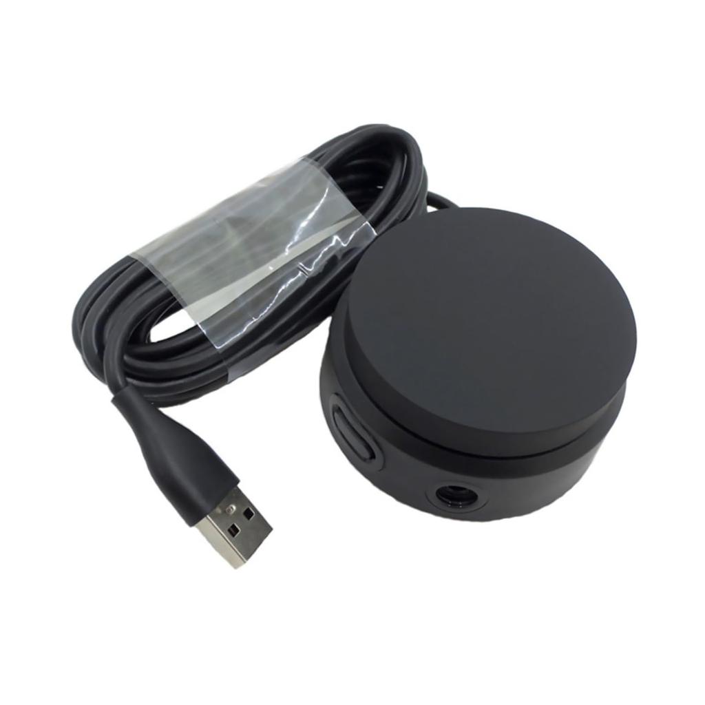 Audio Adapter External Headset Volume Adjustment Controller Adapter for QC35 and QC45 Gaming Headsets USB2.0 A10, A40, II,