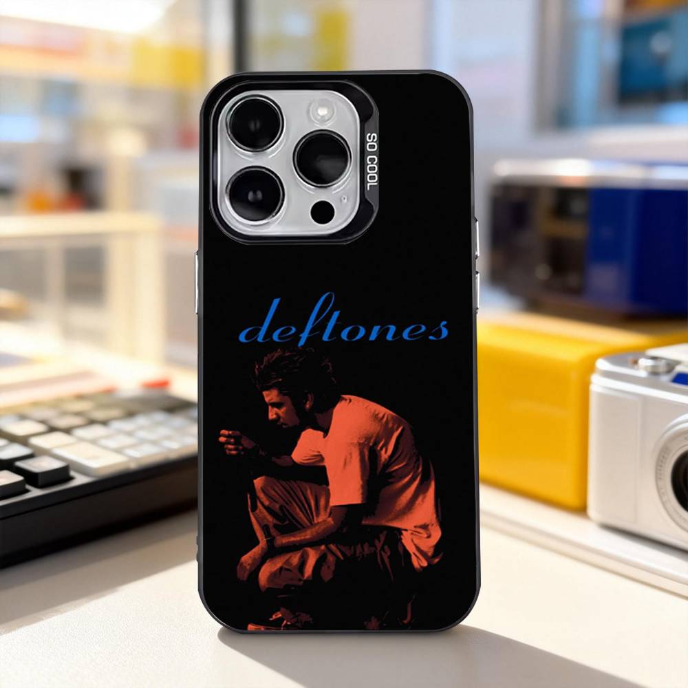 

P-Private Music D-Deftones Phone Case For iPhone 17,16,15,14,13,12,11,Pro,XS,Max,Plus,Mini,SE4,E IMD Matte Black iPhone16plus