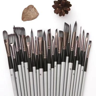 1 Set Künstler Malpinsel Tasche Set Professionelles Kunst Mal Set Multifunktionales Holz Wasserfarbe Ölfarbe Pinsel Set Geschenke