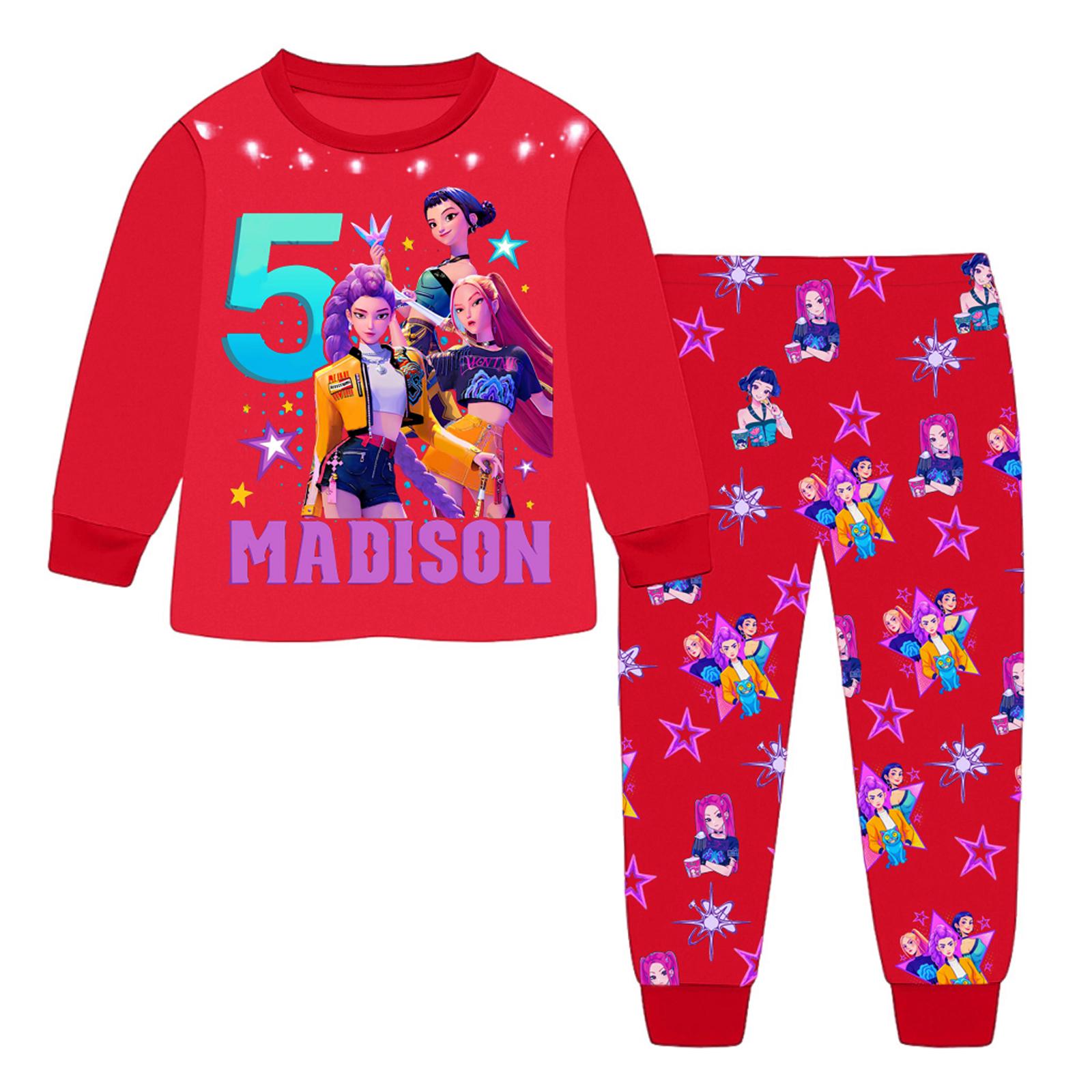 

Children s Fashion Suit Skirt Round Neck Long Sleeve Top Pants 160 красный