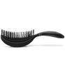 pula NuWay4Hair DoubleCPro Hair Scalp Brush [Japan's First/Professional Use/Volume Enhancer/Cuticle Care/Scalp Massage/SGS Certified] Black, 1 Brush
