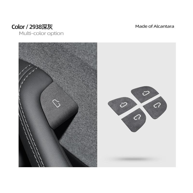 For Tesla Model 3 Highland Model Y Juniper Door Switch Button Decorative Protective Sticker