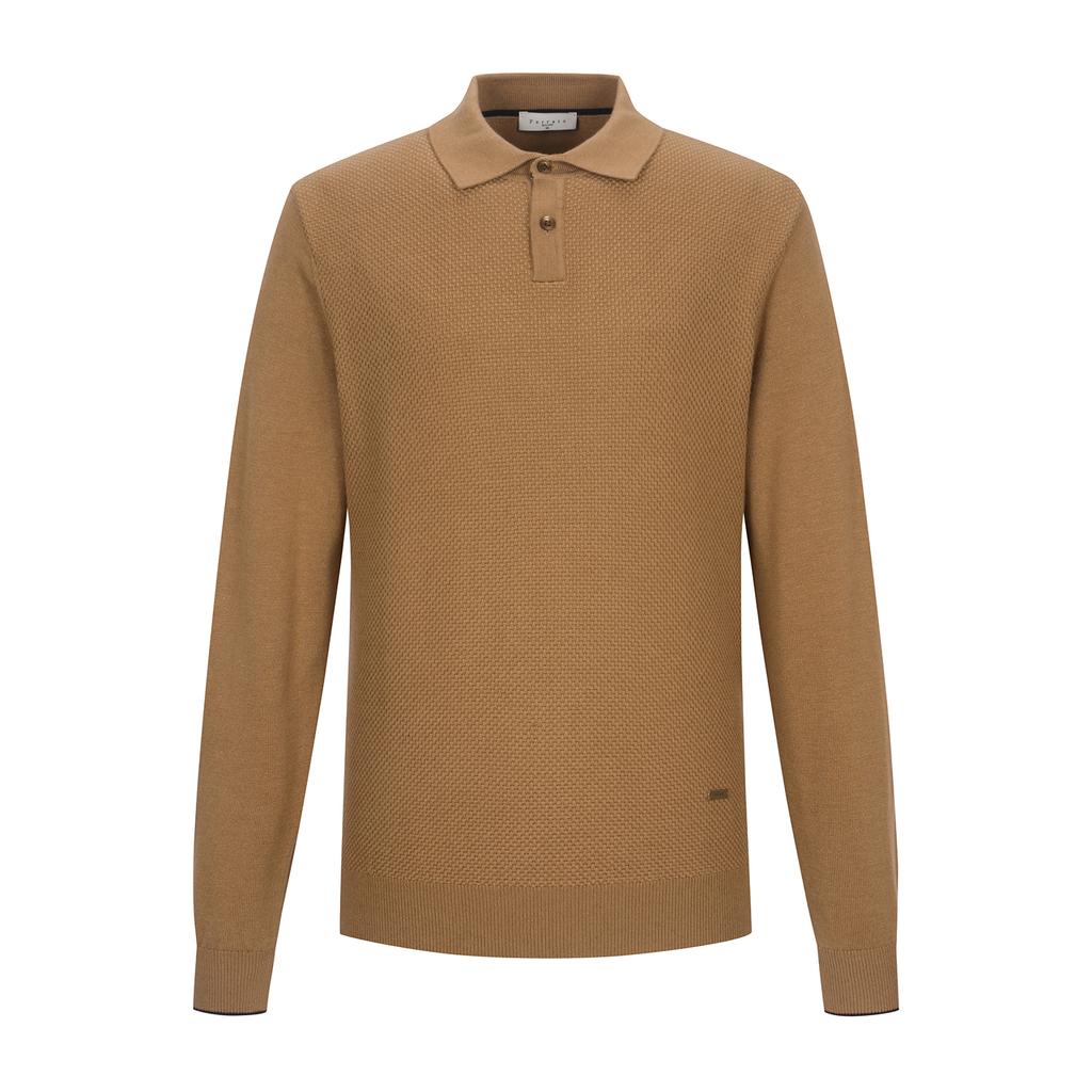 FERRAROMILANO Front Knit Thierry Sweater Camel (Amsets30160)