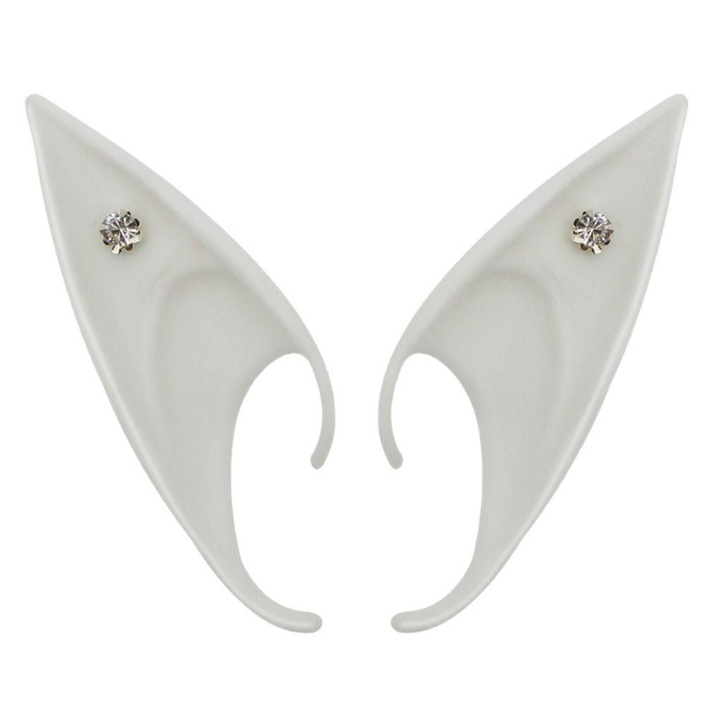 Party Decoration Latex Ears Fairy Cosplay Costume Accessories Angel Elven Elf Ears Photo Props Adult Kids Toys Halloween Supply