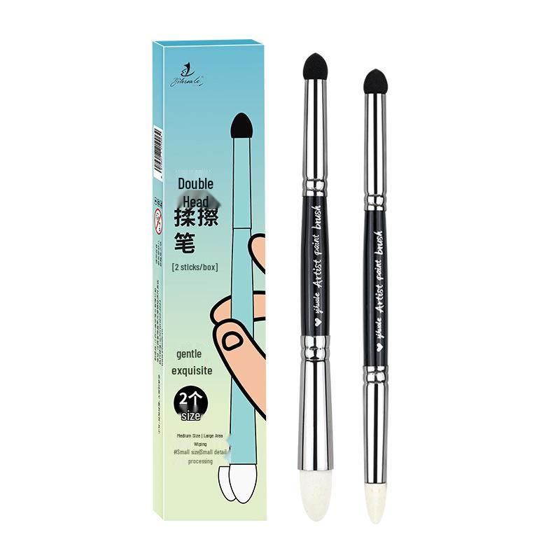

Yihua Le ST521 Double-Ended Birch Handle Sketching Blending Stump with Sponge and Felt Tip, 2-Pack
