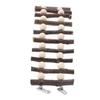 Hamster Wooden Ladder Bendable Climbing Ladder Chew Toy with Beads for Hamsters Golden Bears Small Pets