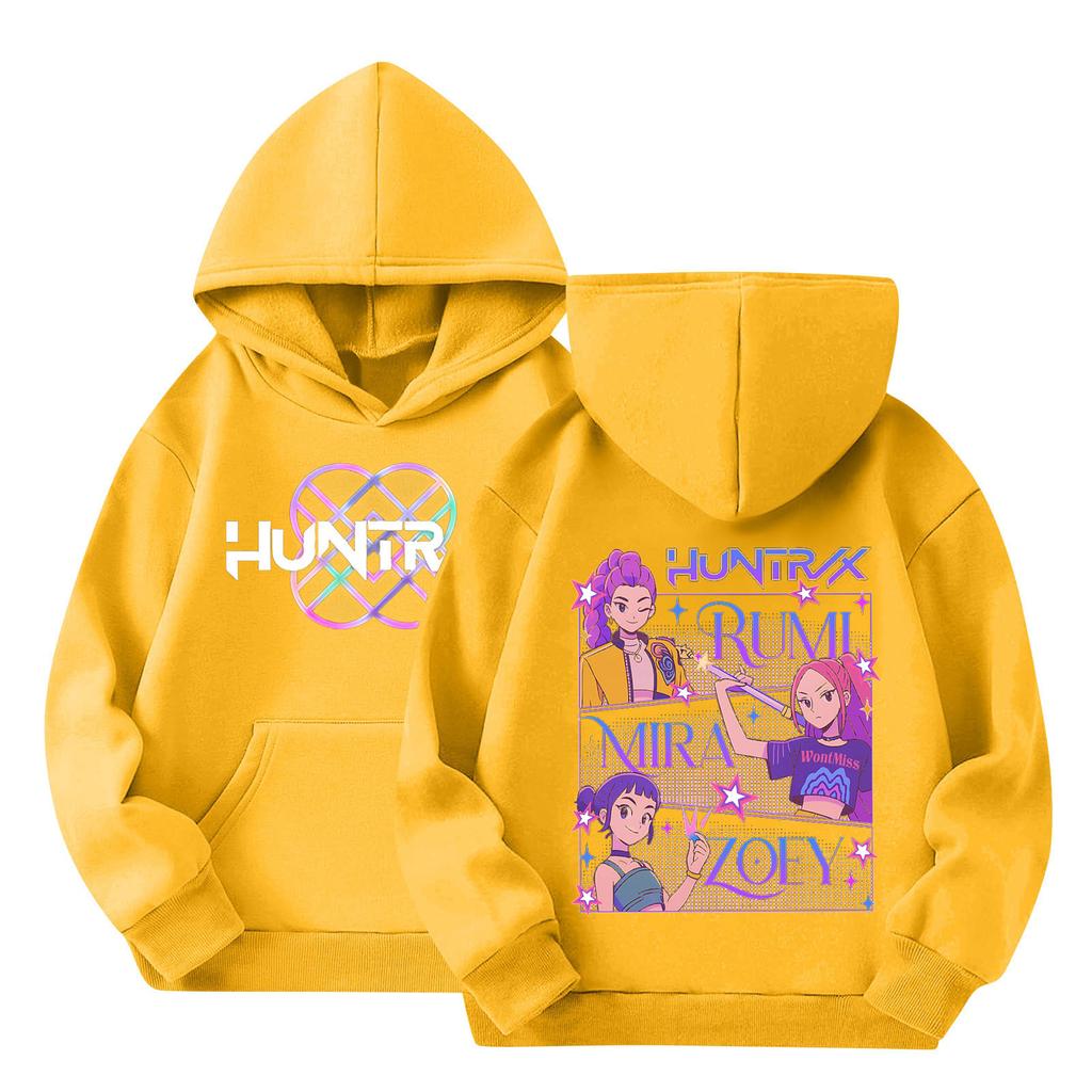 Children's Hooded Gradient Printed Long Sleeved Sweatshirt Loose  Sweatshirt  Sweatshirt