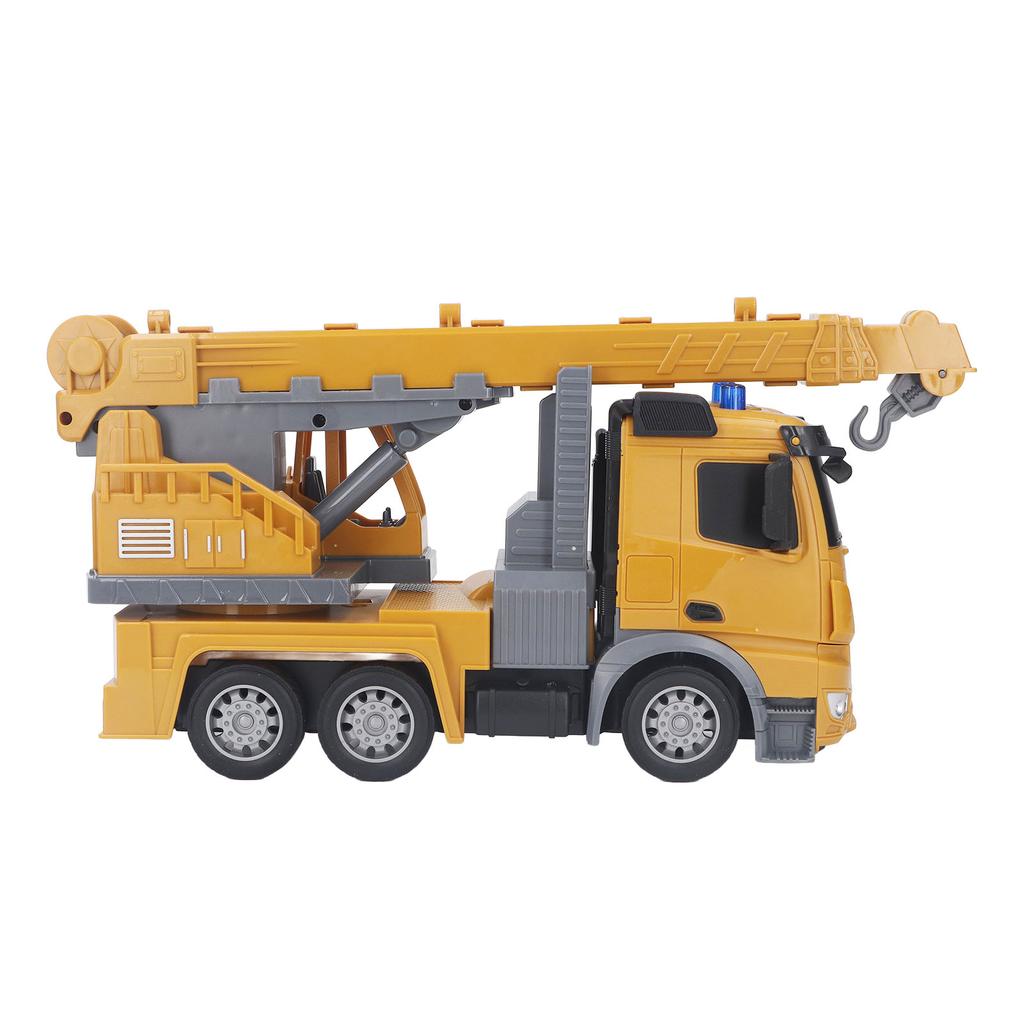 Telecomanda cu macara turn de jucărie interactivă fiabilă model de ridicare RC de inginerie educațională