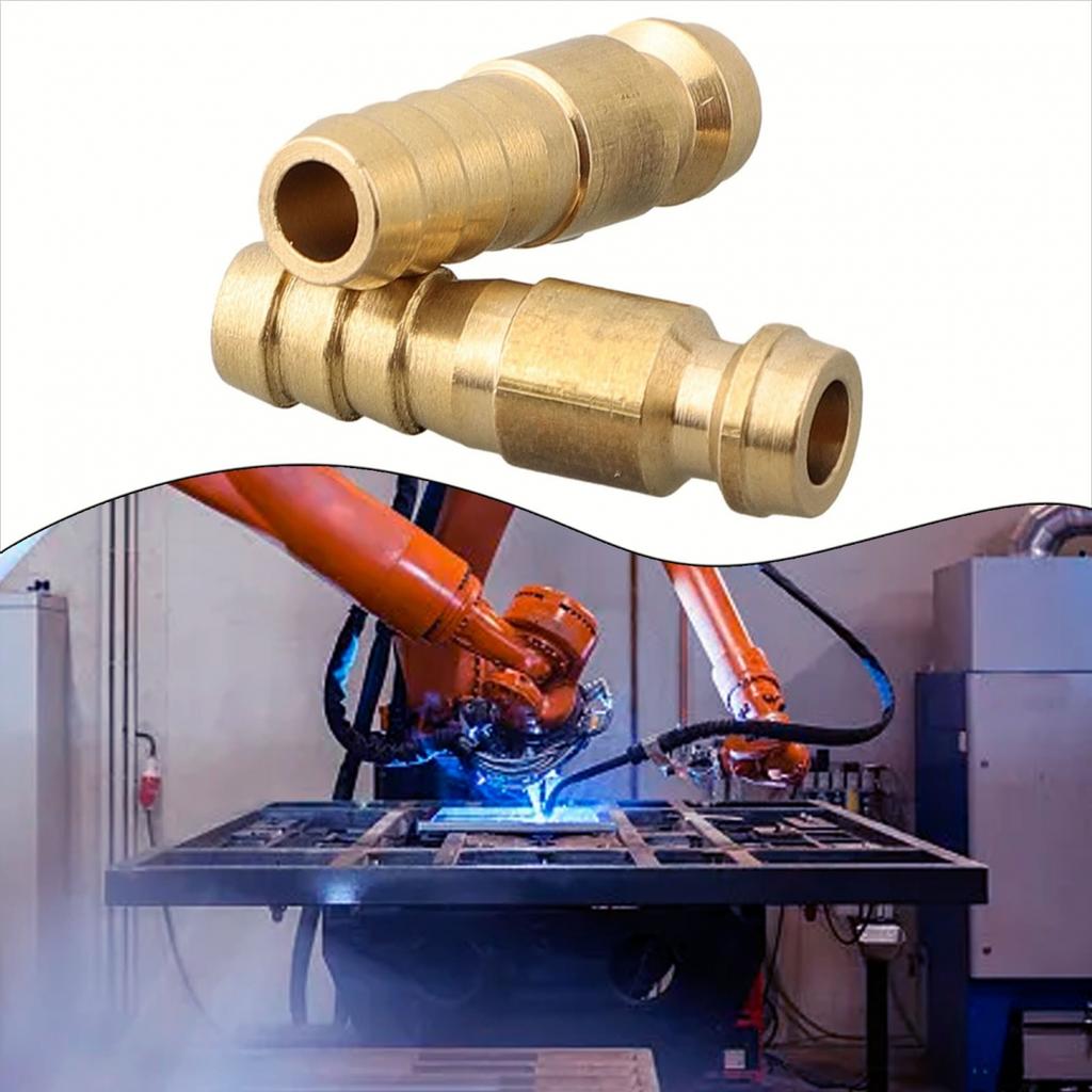 6mm Gas- & Wasseradapter Schnellverbinder Ersatz für WIG-Schweißbrenner