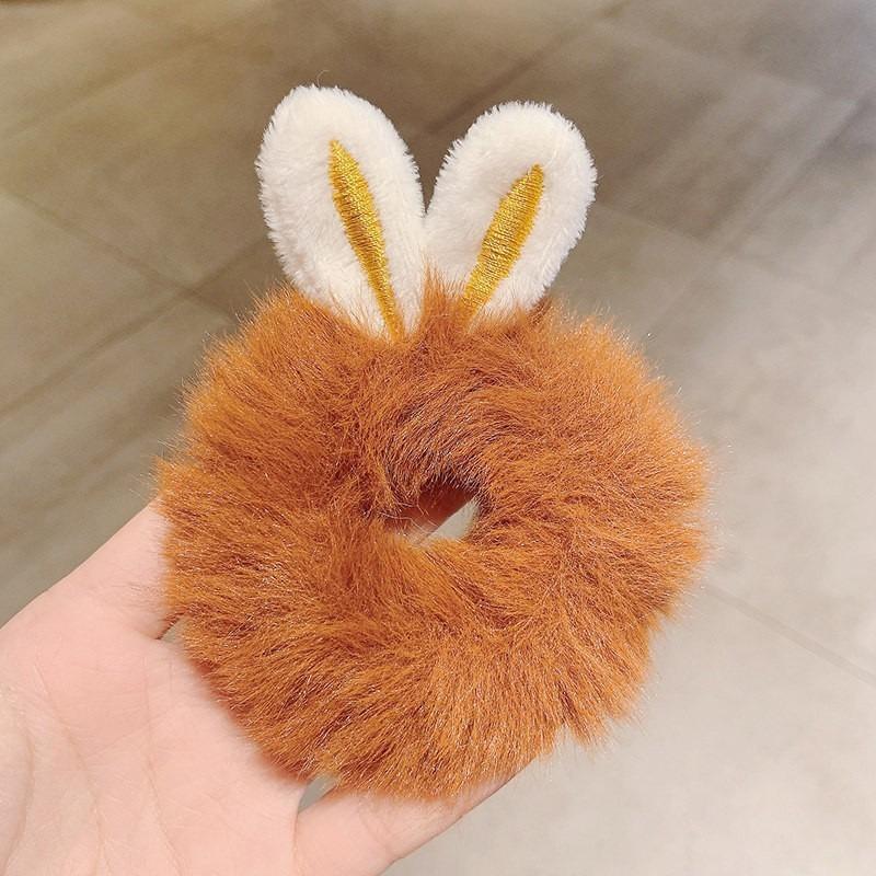 Plüsch-Haargummis - Elastische Haarbänder für Frauen - Ein Muss für die Schulanfangszeit, Plüsch-Stirnbänder, Kopfschmuck und Haarbänder