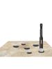 5Pack Diamond Drill Bits Set for Granite Ceramic Marble Tile Stone Glass Hard Materials, Integrated Coolant for Fast Dry