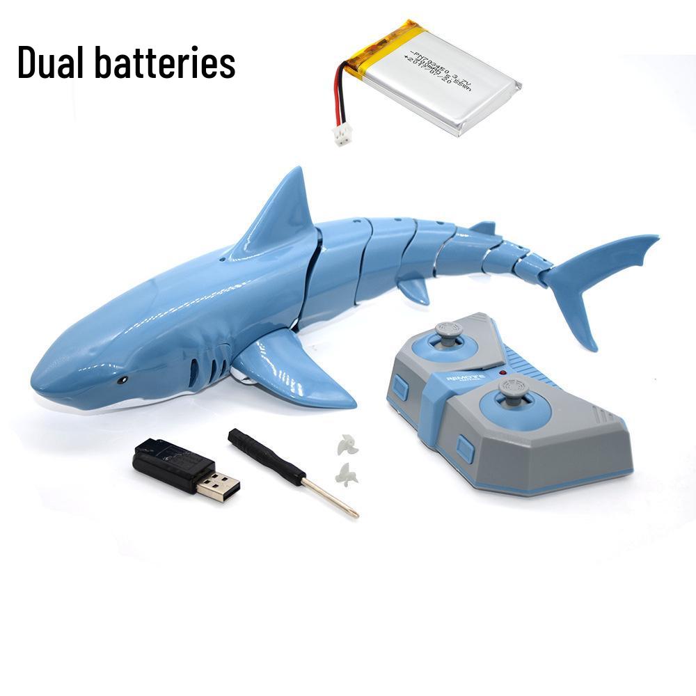 Shark Remote Control Electric Toy - 2.4G, Long Battery, Water Play