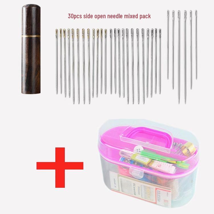 Elderly-Friendly Threadless Sewing Needles for Handmade Clothes