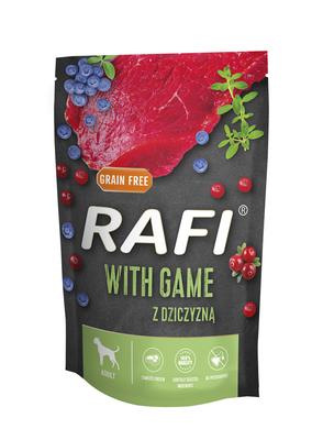 Rafi Wet Food for Dogs with Game In a Pouch 500 G
