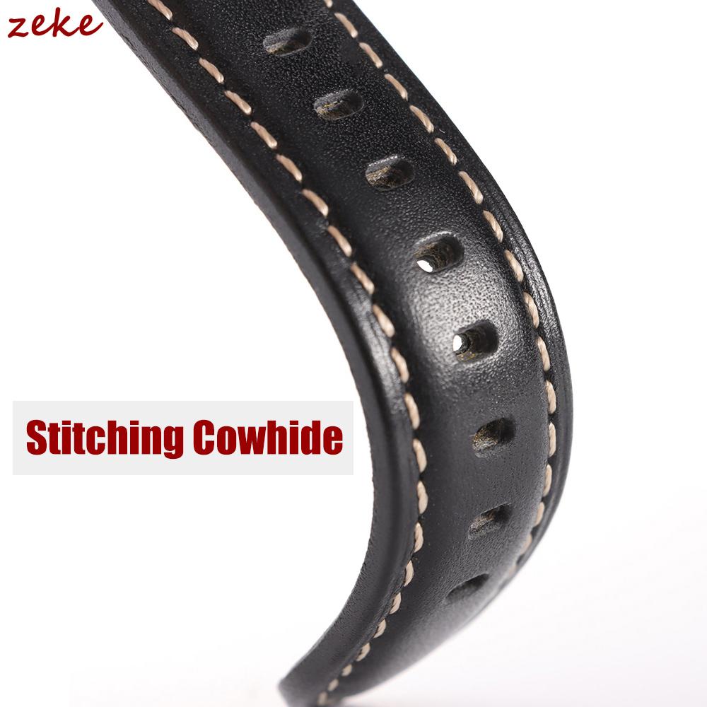 Vintage Cowhide Genuine Leather Watch Strap 20mm 22mm 24mm 26mm Metal Pin Buckle Band Breathable Watchband bracelet belt for men