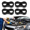 Aluminum AN8 Clamp Fuel Line Clamp Hose Separator Clamp