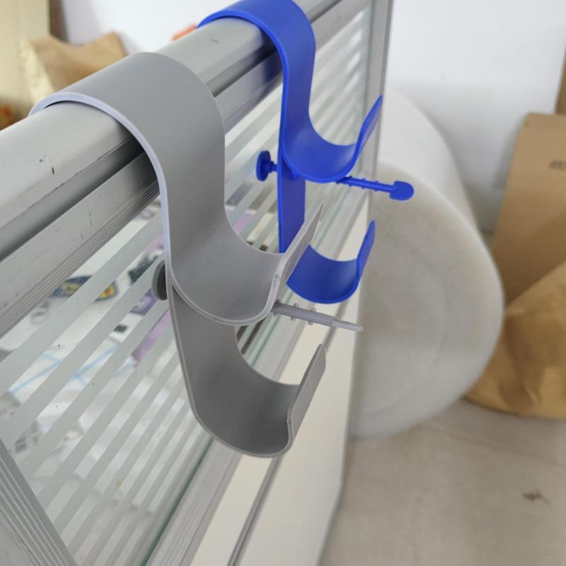 

Swimming Pool Skimmer Frame Plastic Swimming Pool Hook 2 hooks (blue)