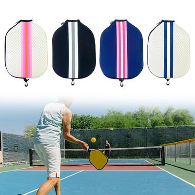 Pickleball Paddle Cover,Zipper Waterproof Neoprene Sleeve Racket Case for Activities Outdoor Sports Training Playing Practice
