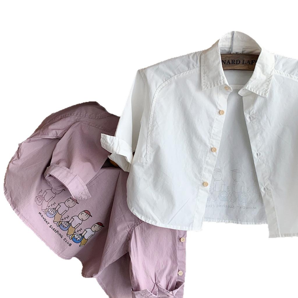 Children'S Shirts Autumn New Korean Version Of Boys Solid Color Shirts Boys Spring Huzhou Zhili Children'S Clothing