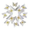 New Style 12Pcs Double Layer 3D Butterfly Wall Stickers Home Room Decor Butterflies For Wedding Decoration Magnet Fridge Decals