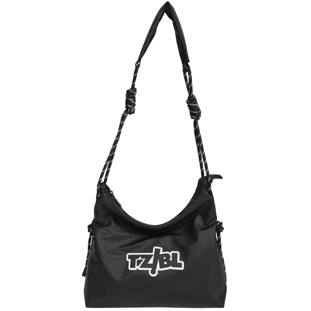 

Fashionable Hong Kong-style Large-capacity Dumpling Bag for Couples, Functional Sports Cycling Bag, Crossbody Bag small чорний