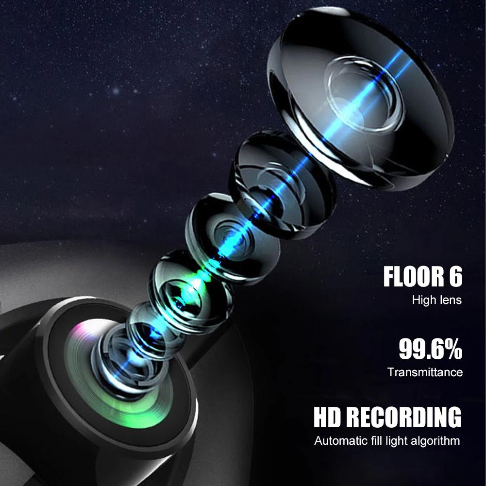 Dual Lens Dashcam für Autos Black Box HD 1080P Auto-Videorecorder mit WIFI Nachtsicht G-Sensor Loop-Aufnahme DVR Autokamera