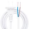 2-Core Pure Copper Eco-friendly AC Power Cord with 2-Pin Plug China Standard  Brand From Guangdong for Household Use