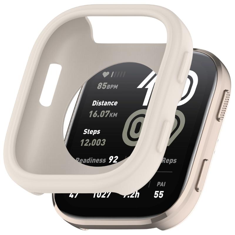 Waterproof Silicone Cover Shockproof Housing Case for Bip 6 Bumper Case Soft Flexible Scratchproof Watch Shell