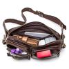 CONTACT'S Genuine Leather Mens Waist Pack For Men