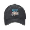 Roger Ricky Spanish Families Cartoon Baseball Cap For Men Women Distressed Washed Headwear Unstructured Caps