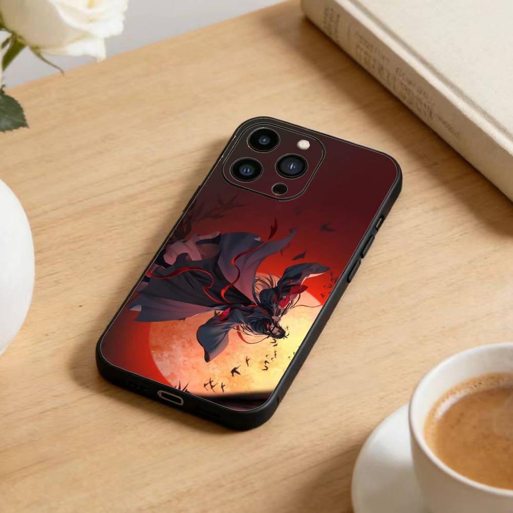 

Чехол для телефона Грандмастер Демоническая Культивация для iPhone 17, 16, 15, 14, 13, 12 Plus, Max, Мягкий Силиконовый Черный Чехол iPhoneXSMAX